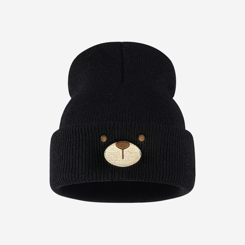 Beanie Cuffed Knit - Şık ve Sevimli 1-3 Yaş Bebekler