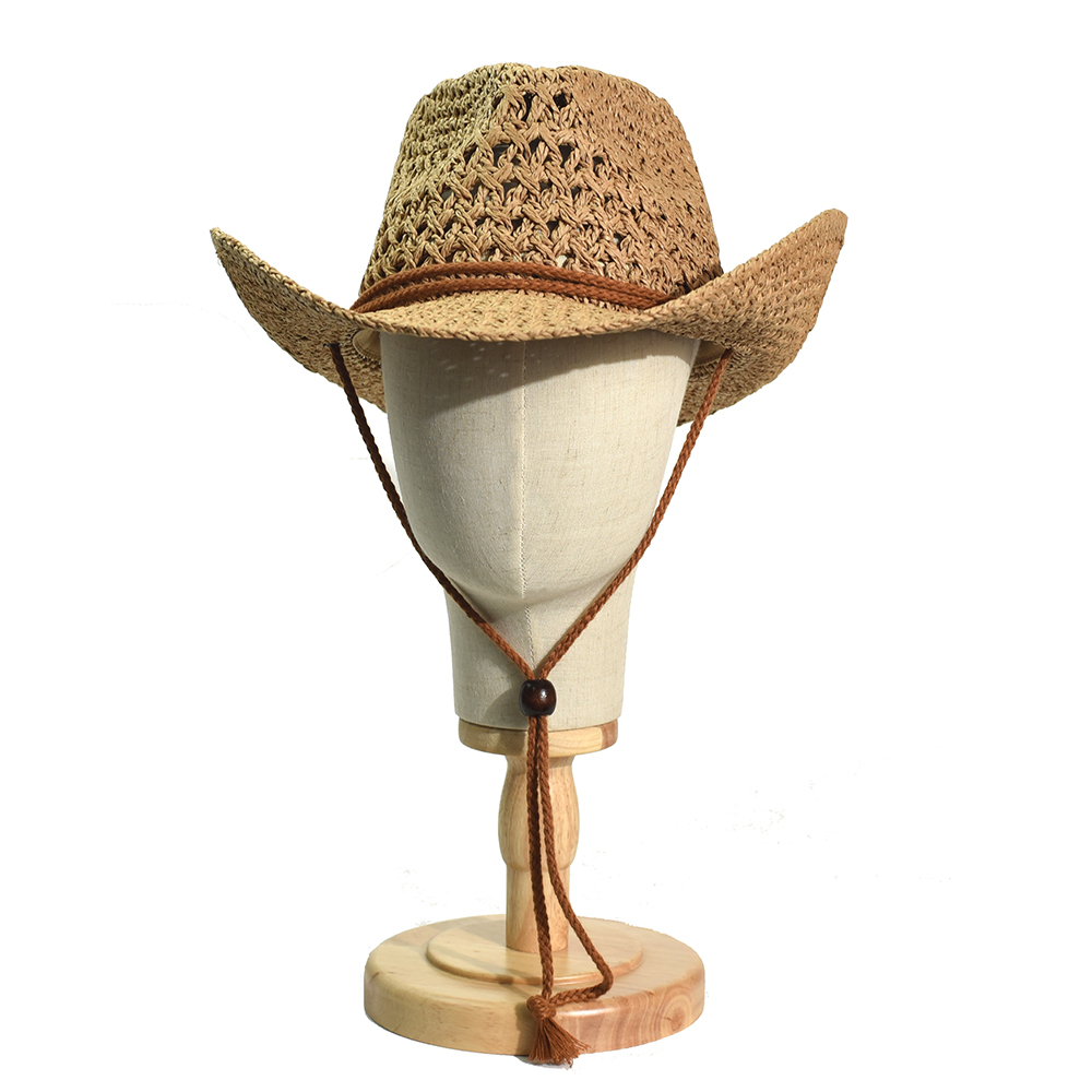 Cowboy Hat Straw - Panama yumuşak el yapımı kovboy hasır