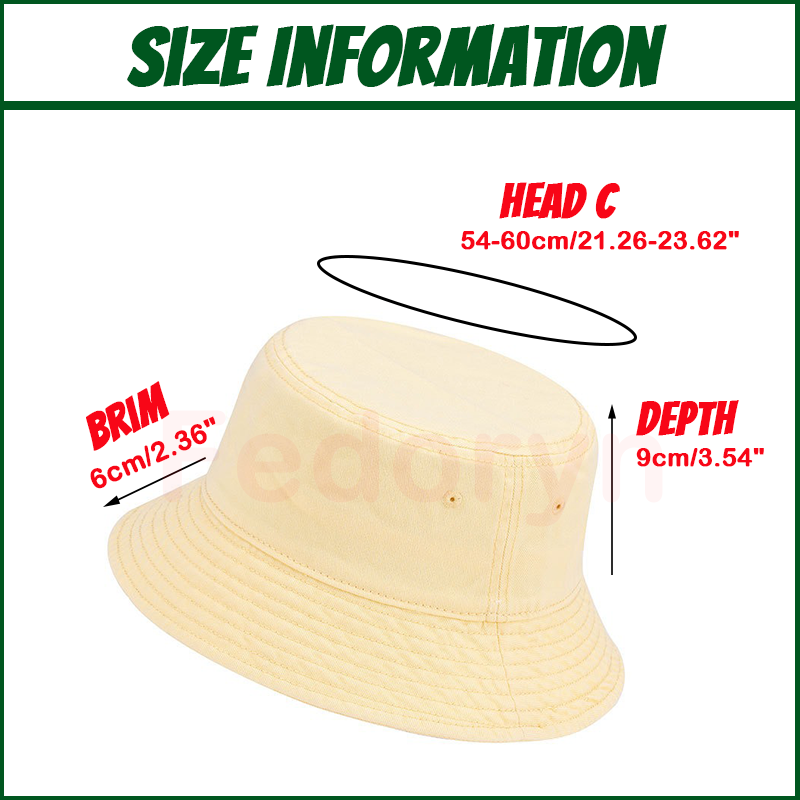 Fedoryn özelleştirilmiş balıkç - Bucket Hat Cotton incelemesi ve fiyatı