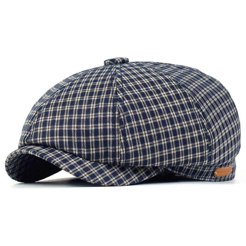 İlkbahar yaz ekose gazeteci şa - Dad Hat Cotton incelemesi ve fiyatı