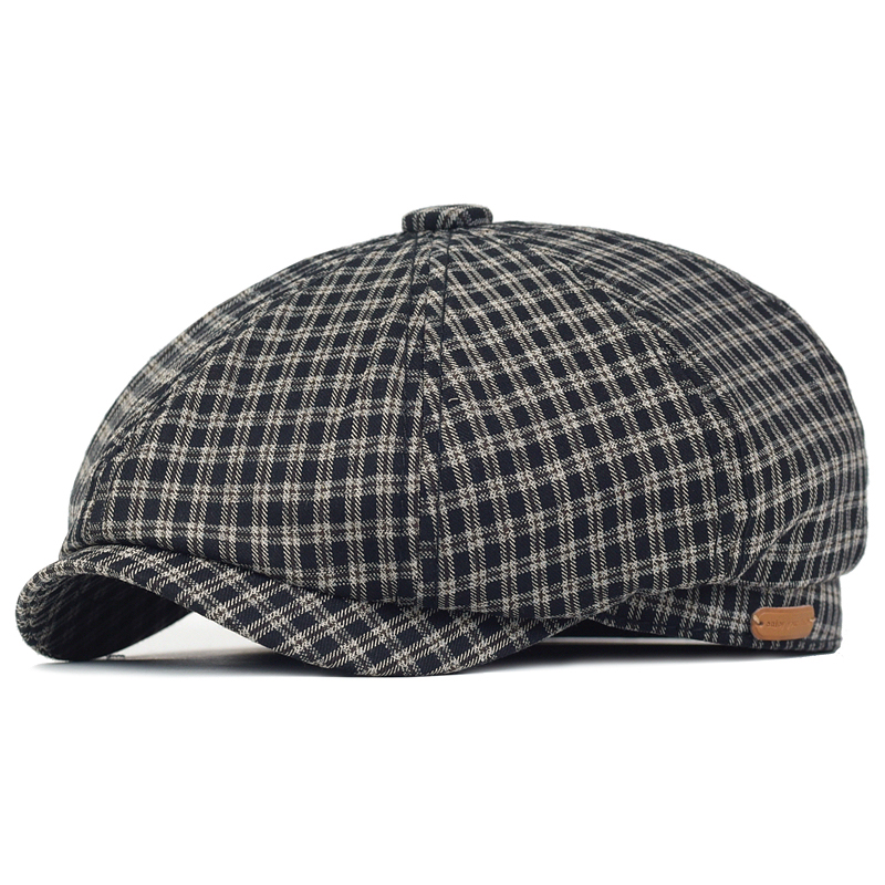 İlkbahar yaz ekose gazeteci şa - Dad Hat Cotton incelemesi ve fiyatı