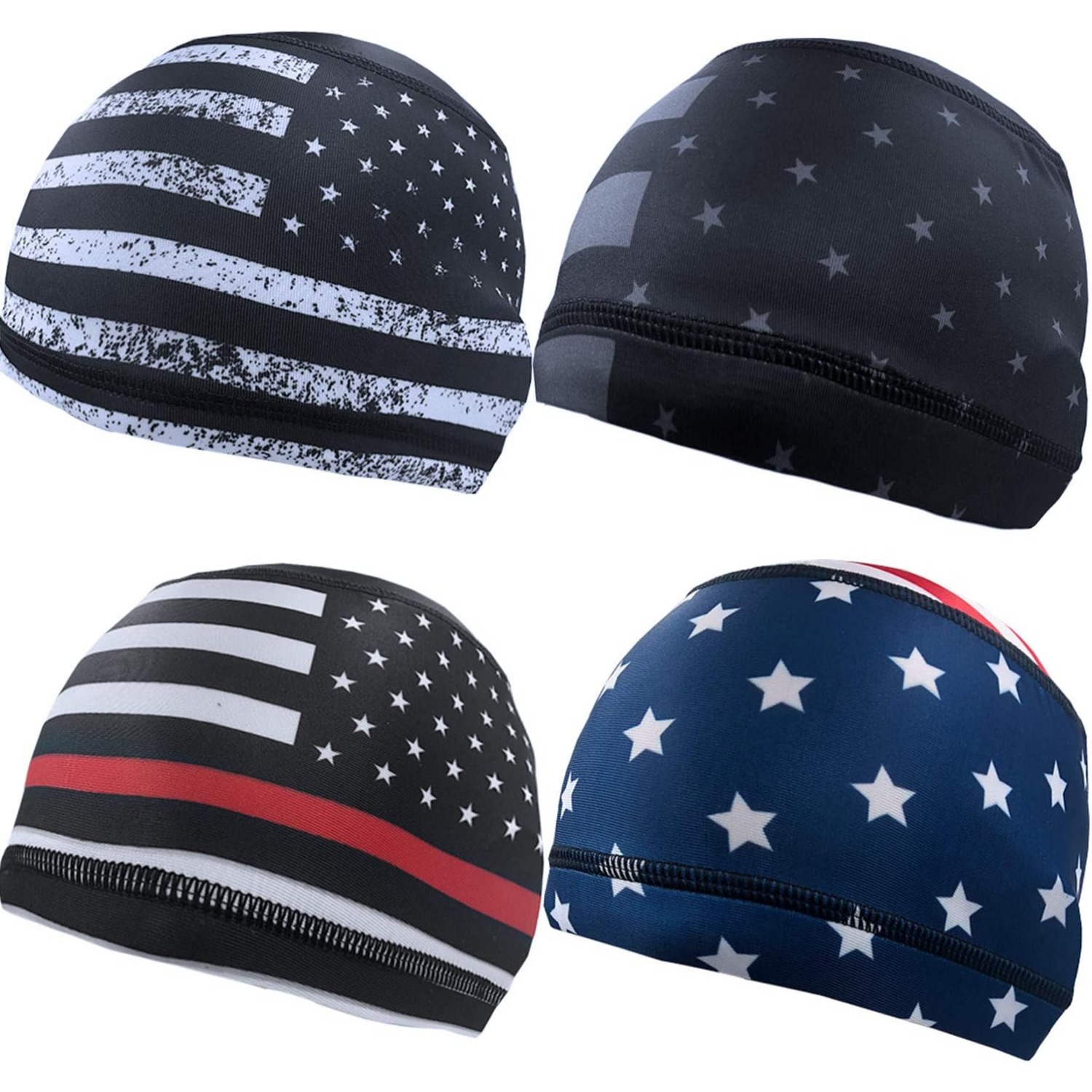 4x ABD Bayrağı Kafatası Kap Ka - Skull Cap Helmet Liner incelemesi ve fiyatı