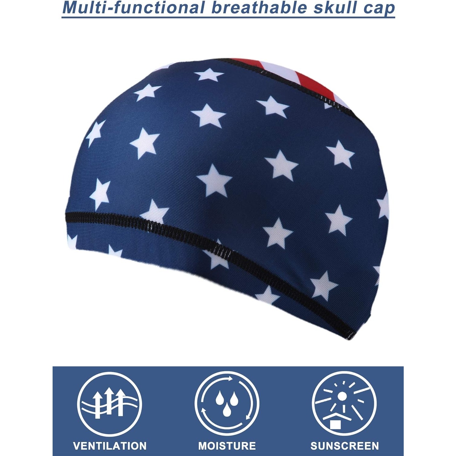 4x ABD Bayrağı Kafatası Kap Ka - Skull Cap Helmet Liner incelemesi ve fiyatı