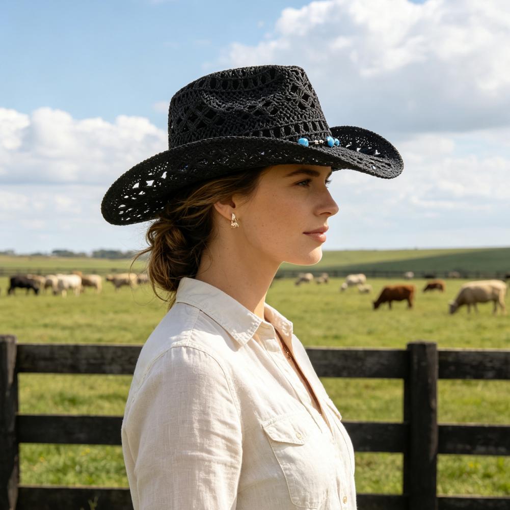 Geniş Kenarlı Kovboy Şapkası R - Cowboy Hat Straw incelemesi ve fiyatı